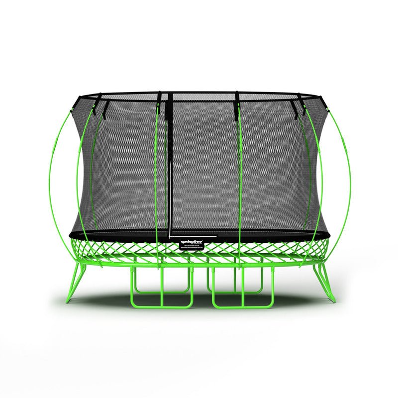 Trampolines - Springfree Medium Oval Trampoline 2.4m x 3.4m - Playground Pals